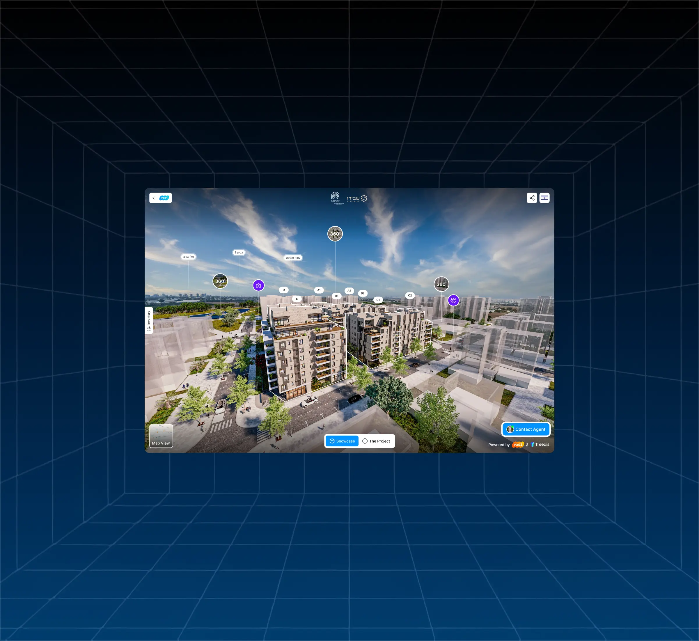 Before and after comparison of TAI Design AI-powered virtual staging for real estate